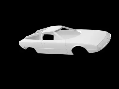 Citroen GS Camargue 3D print model