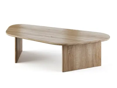 Modern coffee table 2 3D model