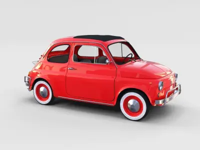 Fiat 500L Luxe 1968 rev 3D model