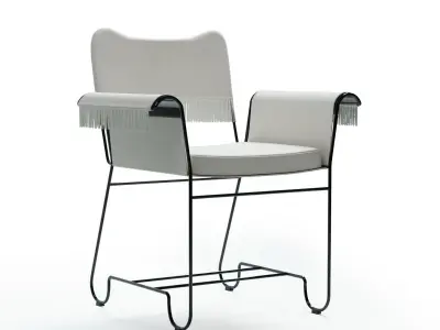 Gubi Tropique Dining Chair all modifications 3D model