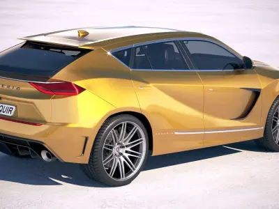 Generic Sport SUV Coupe 2019 3D model