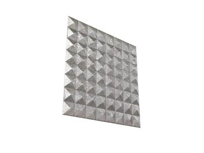 Triangle Grid Pattern Wall Panel V1 003 Low-poly 3D model