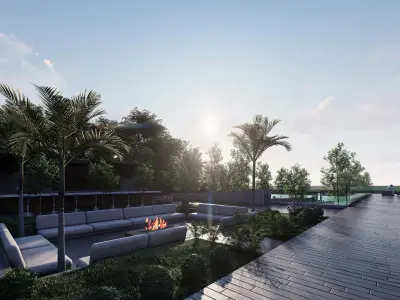 Dajla Villa Exterior Design  3D model