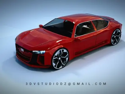 Audi e-tron gt  3D model