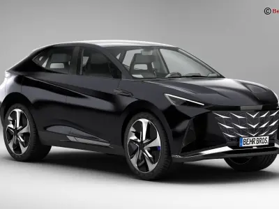 Generic Future EV SUV 3D model