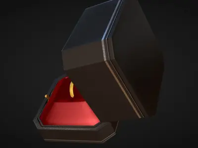 ring box 3D model