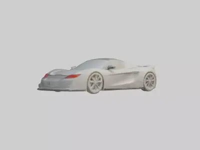 Car Model 1 Low-poly 3D model