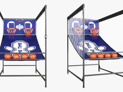 Basketball Arcade Game 3D model
