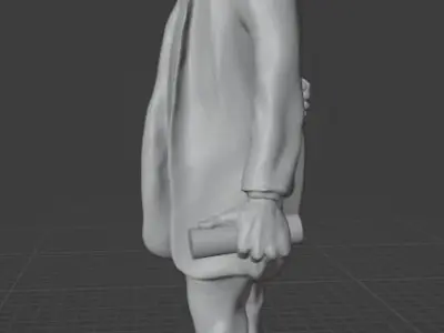 Carl Benz 3D print model