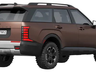 Hyundai Palisade XRT Pro 2026 3D model