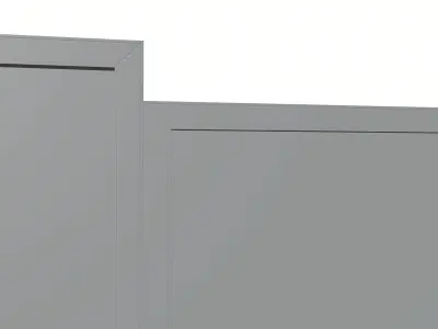 Wall decoration of pictures HG2 3D model