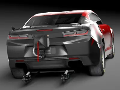 Chevrolet Camaro COPO 2016 3D model