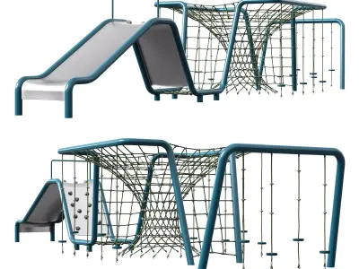 Hip Park Set 3 3D model