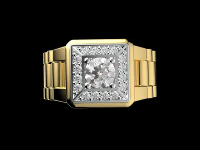 Gold N1332 3D print model