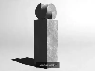 coleccion escultura 03 3D Model Collection