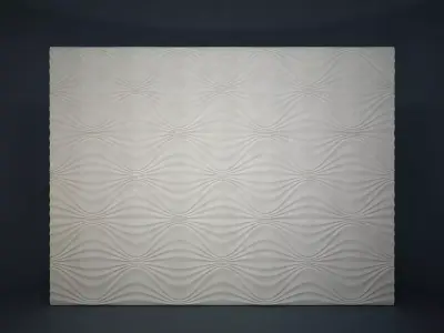 01 DECORATIVE WALL MOLD Low-poly 3D model