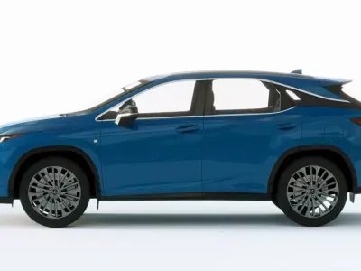 Lexus RX sport 2020 3D model