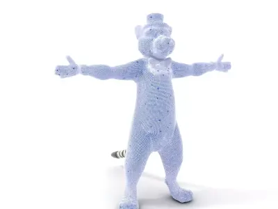 Dapper Tiger Character model pack Low-poly 3D model