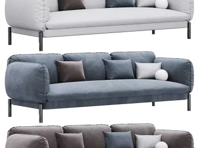 Tarantino Sofa 279 By Ghidini1961 3D model