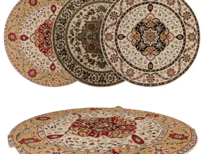 Rugs No 738 Low-poly 3D model