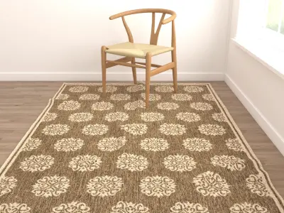 Rugs No 359 Low-poly 3D model