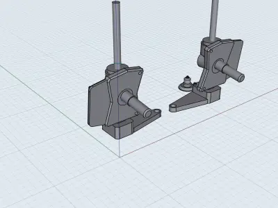 Drag Suspension Combo Pack Caltracks Coil Overs Struts etc 3D print model