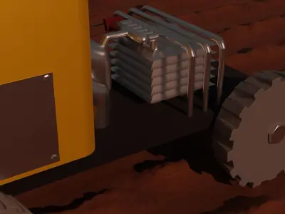 Robo-Tractor 3D model