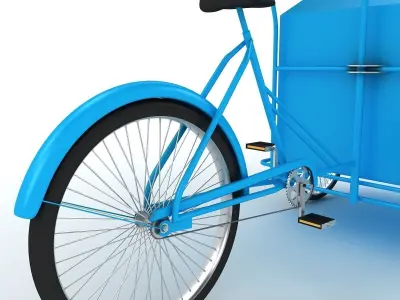 Ice Cream Cart  3D model