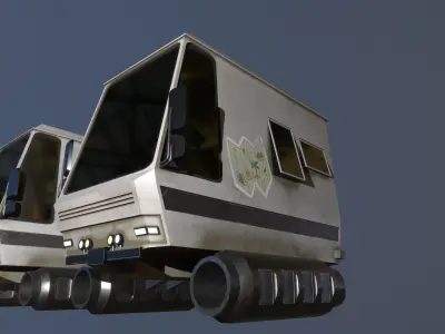 Stylized Concept Cars  3D Model Pack