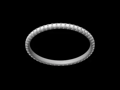 ETINCELLE - RING - 1-5MM VERSION 3D print model