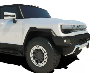 2022 GMC Hummer EV 3D model