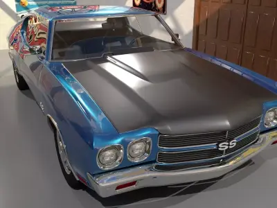 Chevrolet Chevelle SS 1970 3D model
