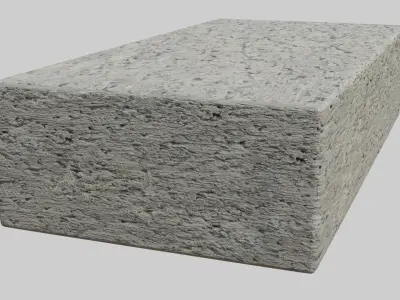 Concrete Building Block 3D model