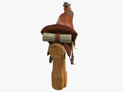 Riding Saddles model 3D model