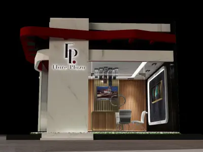 Show Room Store Exhibition a670e 3D model