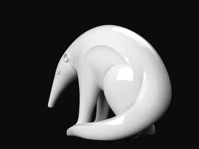 Giant Anteater 3D print model
