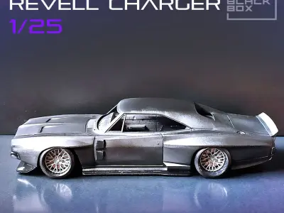 Bodykit FOR CHARGER 68 Revell 1-25th Modelkit 3D print model