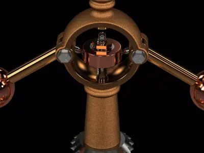 Flyball Governor -  Centrifugal Governor Free 3D model