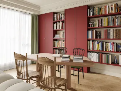 Interior design of medieval style apartments 3D model