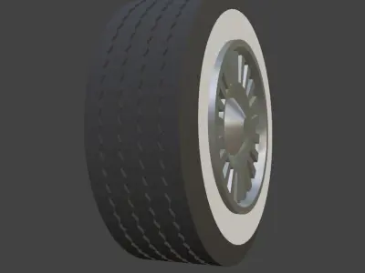 Antique Wheel 3D print model purchase