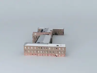 Construction in Quilicura Santiago Chile 3D model