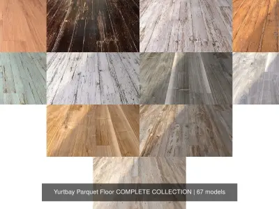 Yurtbay Parquet Floor COMPLETE COLLECTION Texture