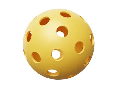 Paddle Ball 3D model