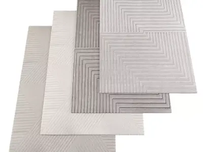 Rugs465 Low-poly 3D model