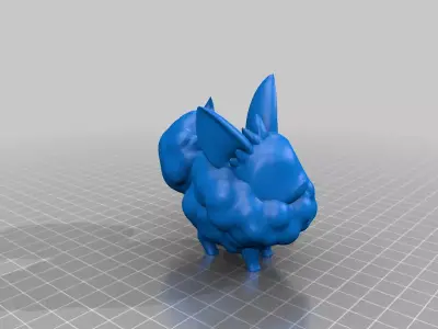 Cremis palworld toy 3D model