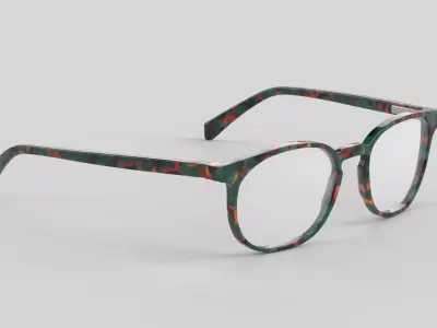 Boardroom Eyewear Glasses Low-poly 3D model