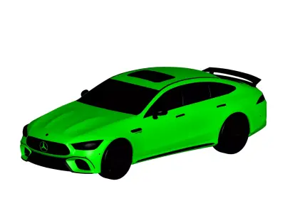 Mercedes GT63 3D model