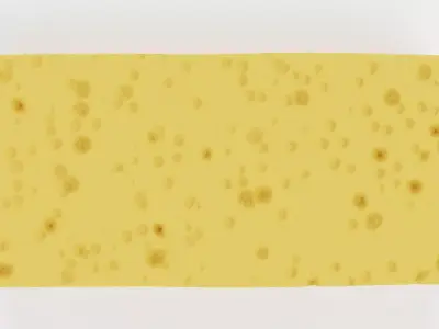 Sponge V1 - Rectangular Cellulose Cleaning Prop 3D model