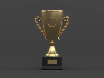 Trophy Cup Collection 3D model