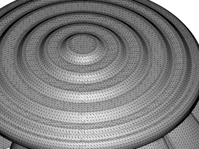 Plastic Turbine Roof Ventilator Toy 3D model